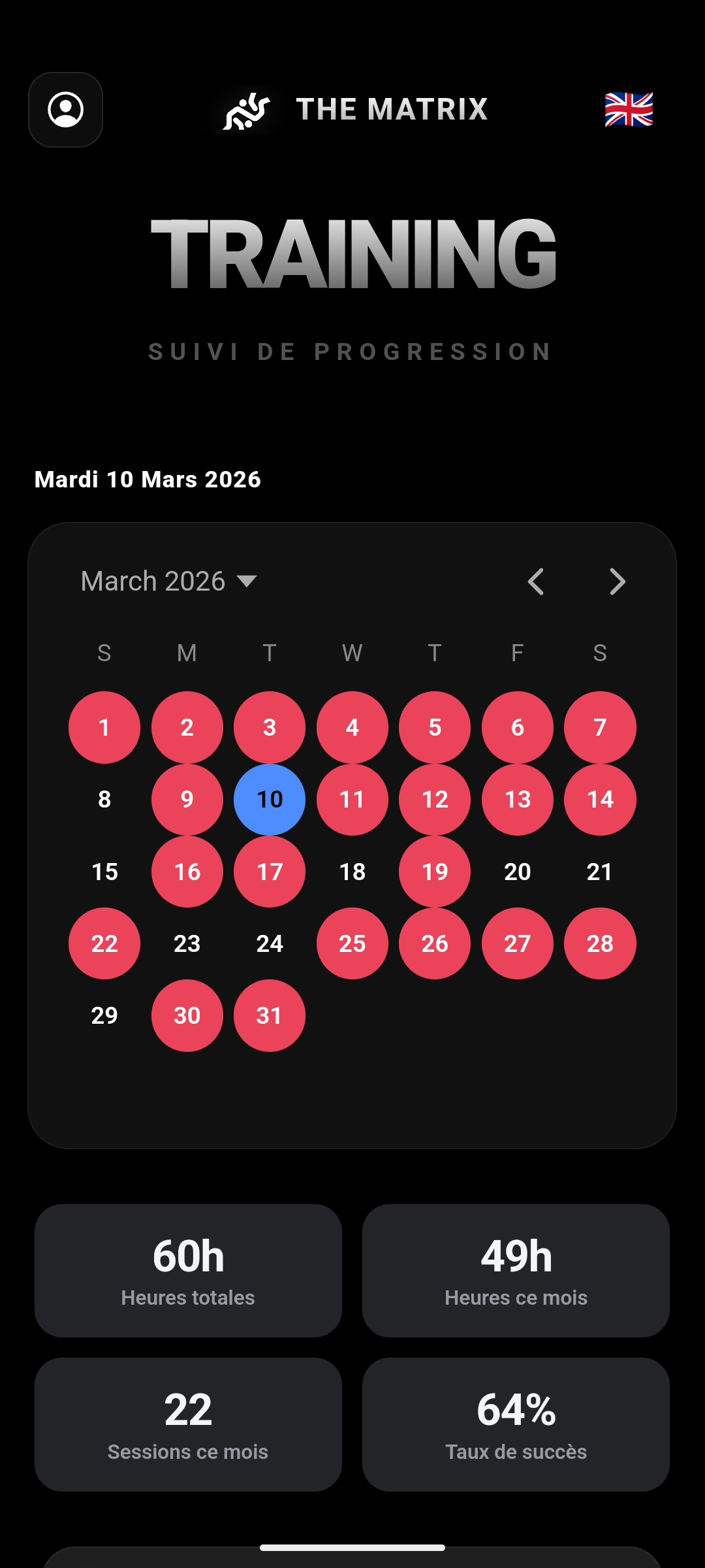 Training Log